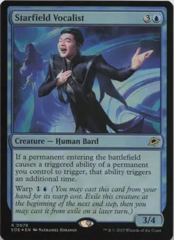Starfield Vocalist - FOIL - R Edge of Eternities 78 - MTG - Image 1