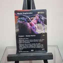 1x Mardu Siegebreaker - MTG Tarkir: Dragonstorm - 206 - Full Art - English - Image 1
