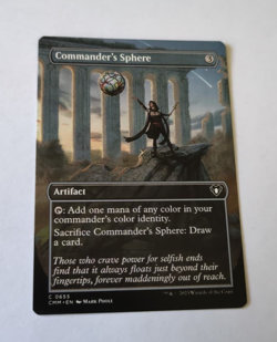 MtG Commander's Sphere (CMM-0655) Common Full Art English MINT - Image 1