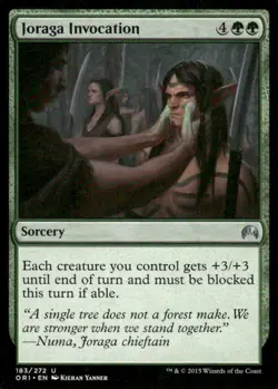 Joraga Invocation 183/272 Origins MTG Magic the Gathering card - Image 1