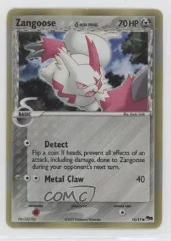 Zangoose Pokemon Organized Play Promotional Series 5 #15 2007 - Image 1