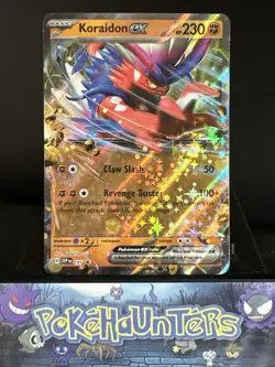 Pokemon Card Koraidon ex SVP 197 S&V Black Star Promo Double Rare NM - Image 1