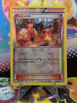 Pokemon TCG FlashFire Trainer Blacksmith 88/106 Reverse Holo NM/M - Image 1