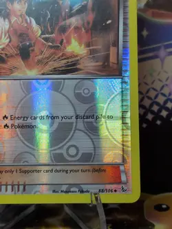 Pokemon TCG FlashFire Trainer Blacksmith 88/106 Reverse Holo NM/M - Image 5