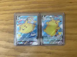 Pokemon Celebrations 007/025 & 009/025 Flying Pikachu Surfing Pikachu Vmax - Image 1