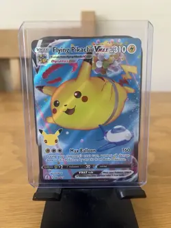 Pokemon Celebrations 007/025 & 009/025 Flying Pikachu Surfing Pikachu Vmax - Image 2
