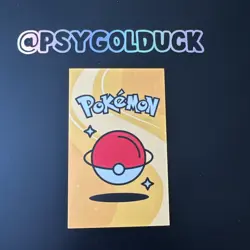 Peru Baby Set Pokemon Card Ponyta - Image 2