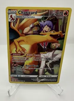 Charizard TG03/TG30 Ultra Rare Holo - SWSH Lost Origin Trainer Gallery Pokemon - Image 1