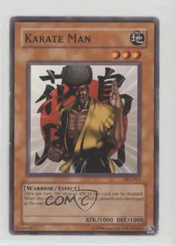 Karate Man 1st Ed. YuGiOh Starter Deck Joey #SDJ-013 2003 - Image 1