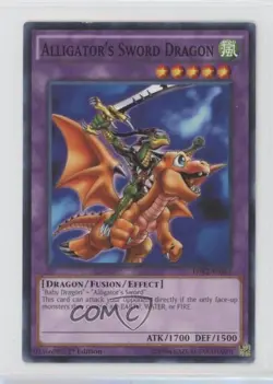 Alligator's Sword Dragon YuGiOh Legendary Decks II - Collector's Set #LDK2-ENJ43 - Image 1
