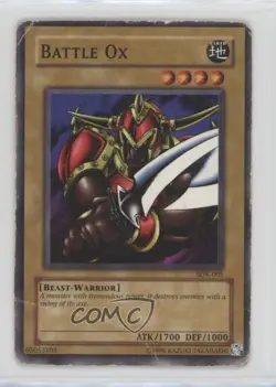 Battle Ox Unlimited YuGiOh Starter Deck Kaiba #SDK-005 2002 - Image 1