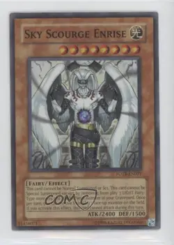 SR - Sky Scourge Enrise Unlimited YuGiOh Force of the Breaker #FOTB-EN021 2007 - Image 1