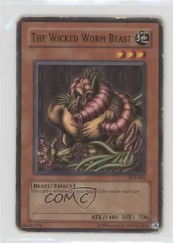 The Wicked Worm Beast Unlimited YuGiOh Starter Deck Kaiba #SDK-004 2002 - Image 1