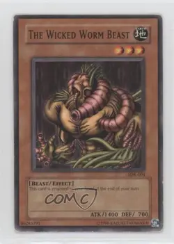 The Wicked Worm Beast Unlimited YuGiOh Starter Deck Kaiba #SDK-004 2002 - Image 1