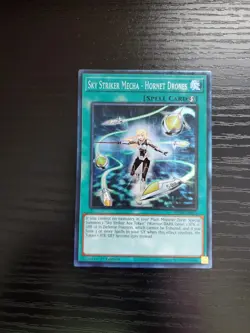 Yugioh - Sky Striker Mecha - Hornet Drones (CR) - JUSH-EN053 - COLLECTOR'S RARE - Image 1