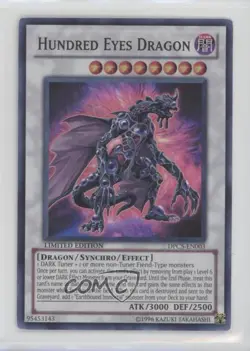 Hundred Eyes Dragon YuGiOh Duelist Pack Collection Tin Limited Edition Promo - Image 1