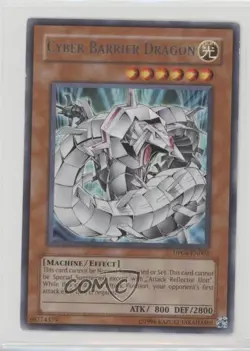 Cyber Barrier Dragon Unlimited YuGiOh Zane Truesdale Duelist Pack #DP04-EN002 - Image 1