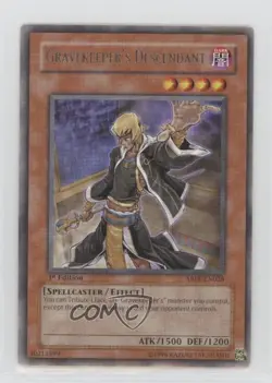 Gravekeeper's Descendant (Rare) 1st Ed. YuGiOh Absolute Powerforce #ABPF-EN028 - Image 1