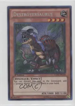 Destroyersaurus 1st Ed. YuGiOh Legendary Collection 4: Joey's World Mega-Pack - Image 1