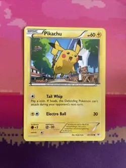 Pokemon Card Pikachu Roaring Skies Common 20/108 Near Mint - Image 1