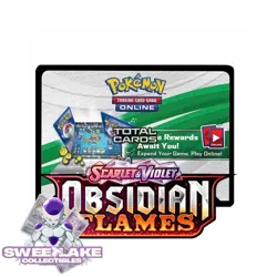 1 x Pokemon TCG Online Obsidian Flames Code Card (instant delivery) - Image 1