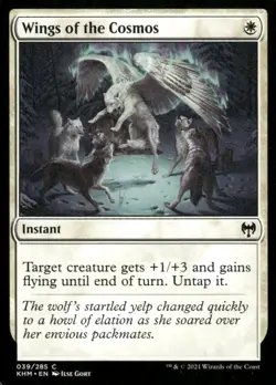 Wings of the Cosmos 039/285 Kaldheim MTG Magic the Gathering card - Image 1