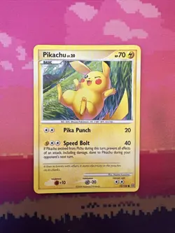 Pokemon Card Pikachu Stormfront Common 70/100 Near Mint - Image 1