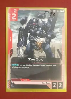 Gundam Card Game Zee Zulu GD01-059 C - Image 1