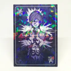 P02 Light Yagami Ryuk Death Note trading card Konami Tsgumi Ohba Takeshi obata - Image 1