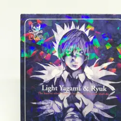 P02 Light Yagami Ryuk Death Note trading card Konami Tsgumi Ohba Takeshi obata - Image 2
