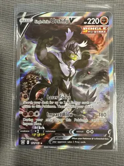 Urshifu V - Single Strike Masters 075/070 SR Alt Art Japanese Pokemon Card NM - Image 1