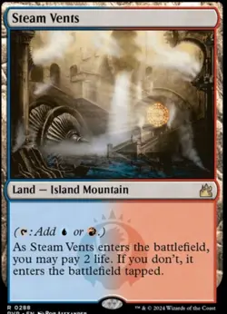 Steam Vents Ravnica Remastered Regular Card NM/M Condition - Image 1