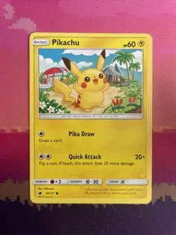 Pokemon Card Pikachu Crimson Invasion Common 30/111 Near Mint - Image 1