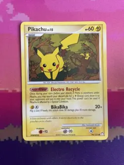 Pokemon Card Pikachu Mysterious Treasures Common 94/123 Near Mint - Image 1