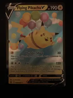 Pokemon TCG Flying Pikachu V 006/025 Celebrations Holo Ultra Rare NM Card - Image 1