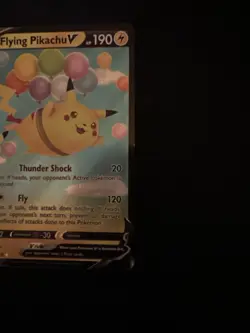 Pokemon TCG Flying Pikachu V 006/025 Celebrations Holo Ultra Rare NM Card - Image 5