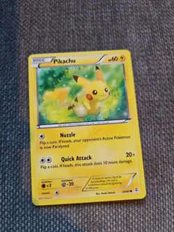 Pokemon Card Pikachu Generations 26/83 Commons Near Mint - Image 1