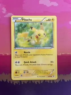 Pokemon Card Pikachu Generations 26/83 Commons Near Mint - Image 1