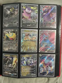 Pokemon Trading Card Collection Album Lot Of EX GX V VMAX - Image 1