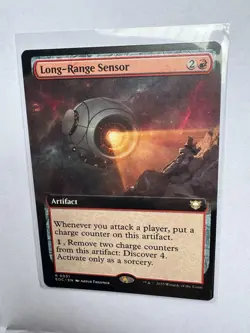 Long-Range Sensor Extended Art - Edge of Eternities Commander - EOC - MTG - Image 1