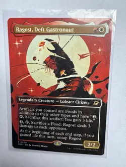 Ragost, Deft Gastronaut (Borderless) [Edge Of Eternities] NM MTG - Image 1