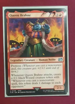 Queen Brahne #149 | Near Mint | Final Fantasy FIN | Magic MTG - Image 1