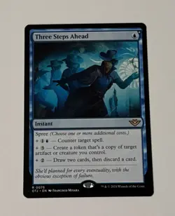 MTG Three Steps Ahead - Outlaws of Thunder Junction LP - Image 1