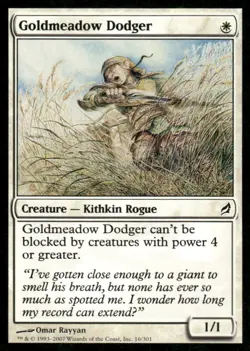 Goldmeadow Dodger Lorwyn MTG Magic the Gathering card - Image 1
