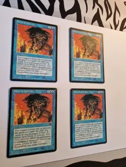 MTG Magic The Gathering 4x Force of Will (Forza di Volonta) Alliances ITA PO - Image 3