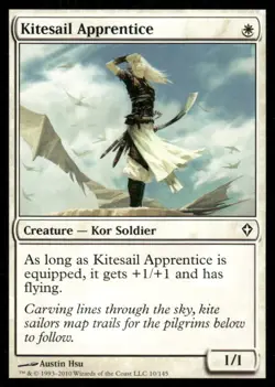 Kitesail Apprentice Worldwake MTG Magic the Gathering card - Image 1