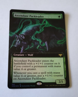 MtG Ascendant Packleader (VOW-383) Rare Full Art Foil English MINT - Image 1