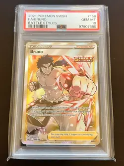 Pokemon - BATTLE STYLES - PSA Graded - Numerous Cards Listed - Image 2