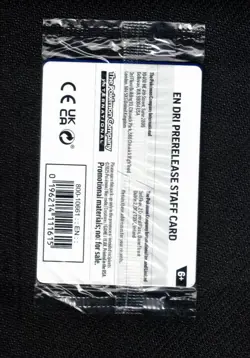 Pokemon TCG - Destined Rivals Prerelease Staff Promos Set of 4 - SEALED - Image 2