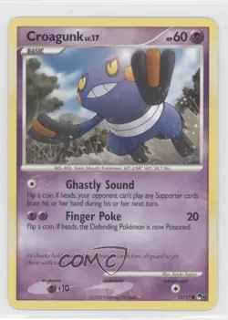 Croagunk Pokemon Organized Play Promotional Series 8 #13 2008 - Image 1